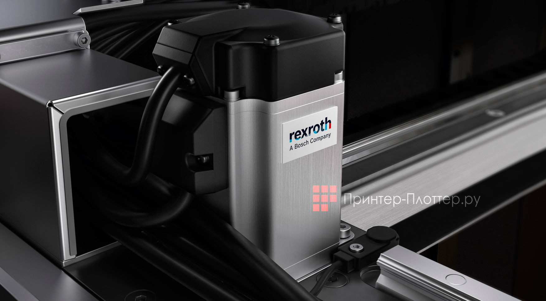 BigRep PRO ACE. Технология Bosch Rexroth