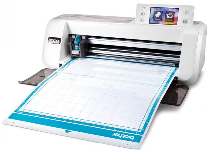 Brother CM300 ScanNCut. Встроенный сканер