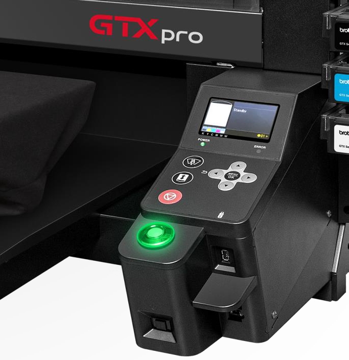 Brother GTX-424 Pro Bulk. Встроенная память и загрузка через USB