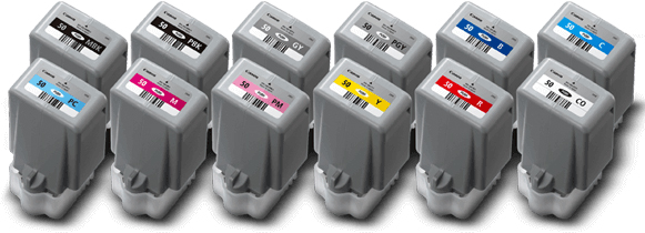 Canon imagePROGRAF PRO-series. Система картриджей LUCIA PRO