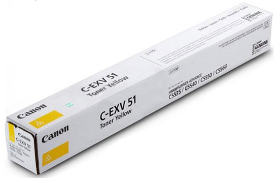 Canon Toner C-EXV51L (yellow). На выгодных условиях
