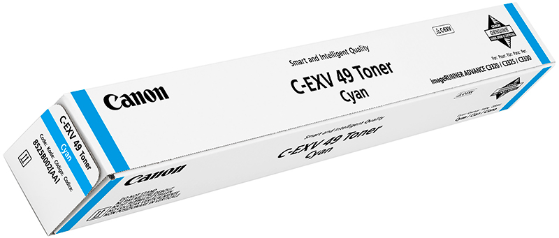 Canon C-EXV49 (cyan). На выгодных условиях