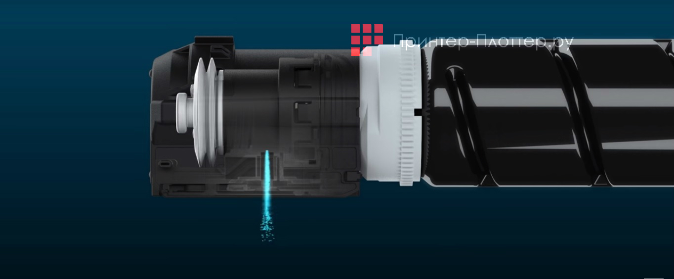 Canon Toner C-EXV51L (cyan). Тонер-картридж IAP