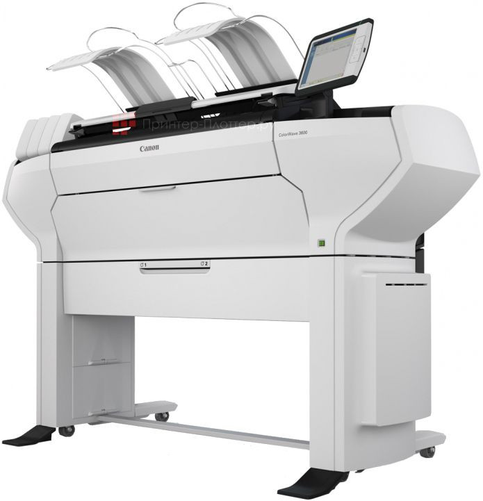 Основные преимущества Canon ColorWave 3600 P2R MFP