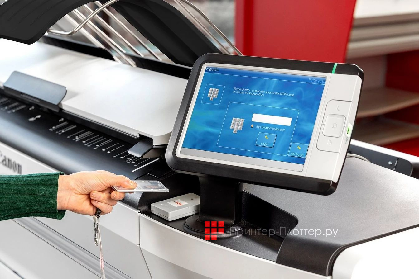 Canon ColorWave T65 P4R MFP. Пользовательский интерфейс ClearConnect