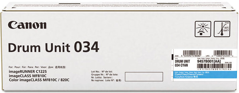 Canon Drum Unit 034 (cyan). На выгодных условиях