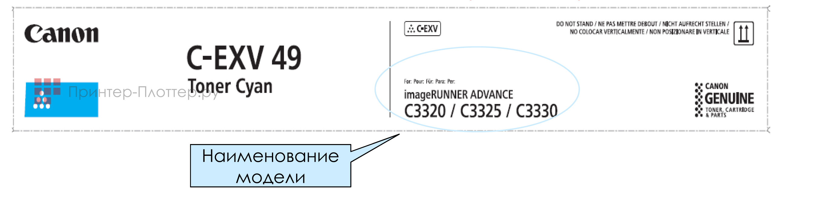 Canon Drum Unit 034 (cyan). Повышение удобства использования