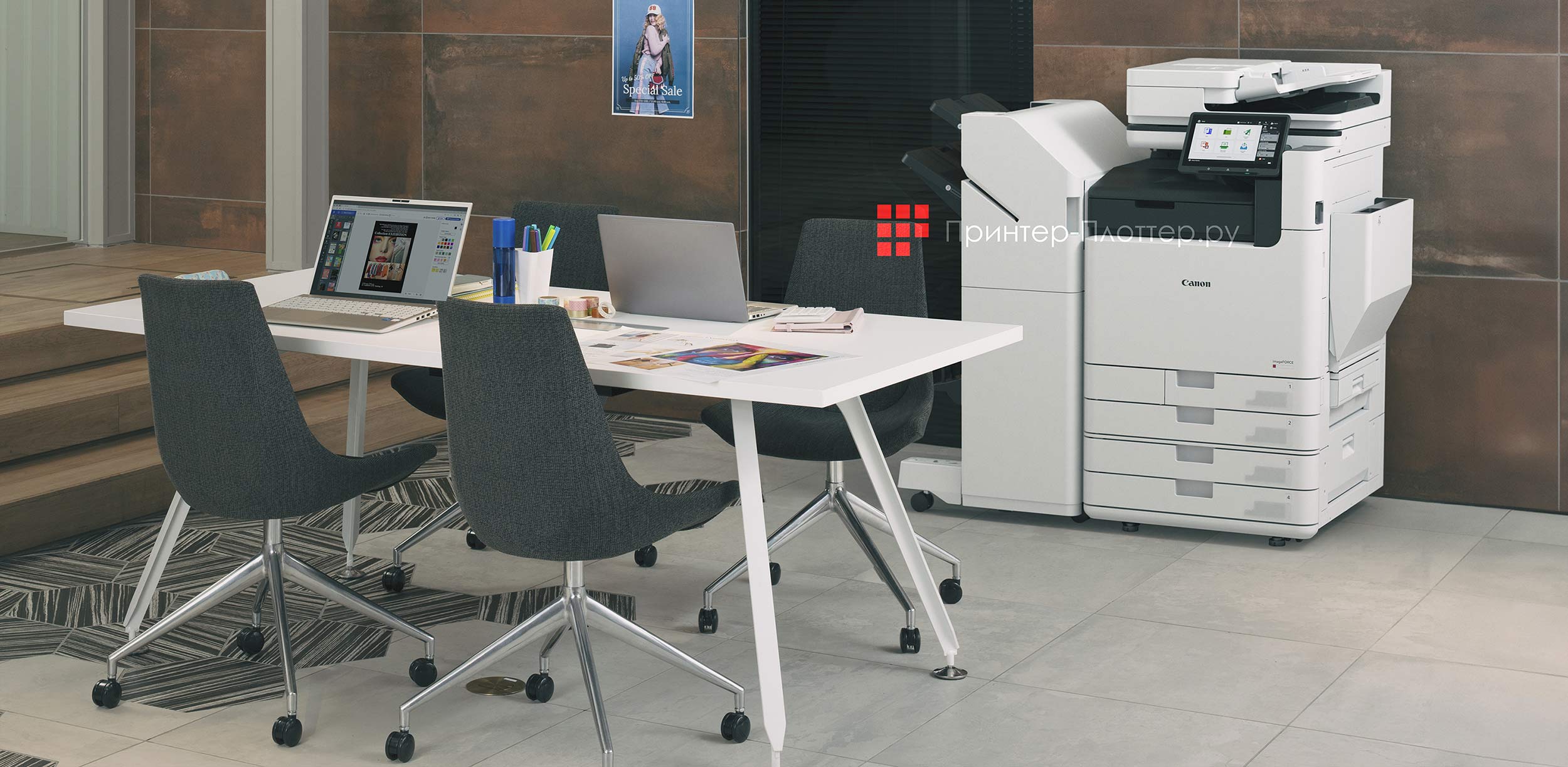 Компактная конструкция Canon imageFORCE C7165