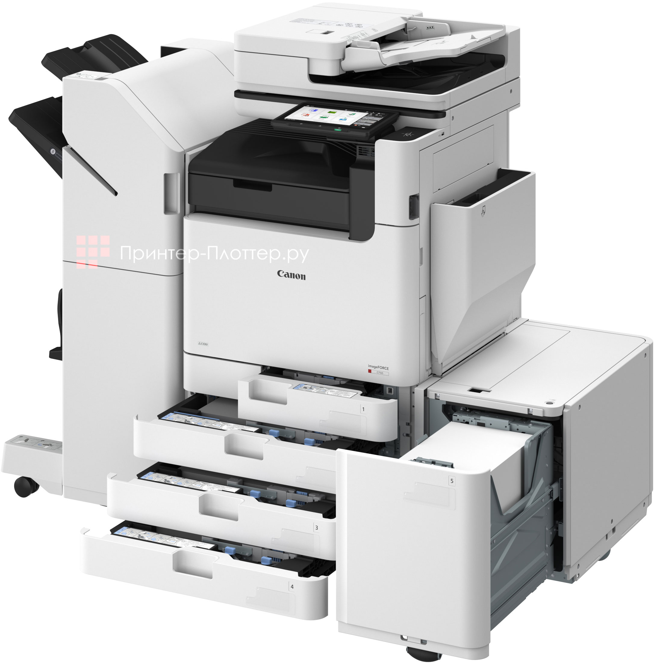 Производительность и эффективность Canon imageFORCE C7165