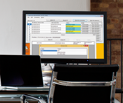 Canon imageFORMULA ScanFront 400. Инструмент администрирования ScanFront