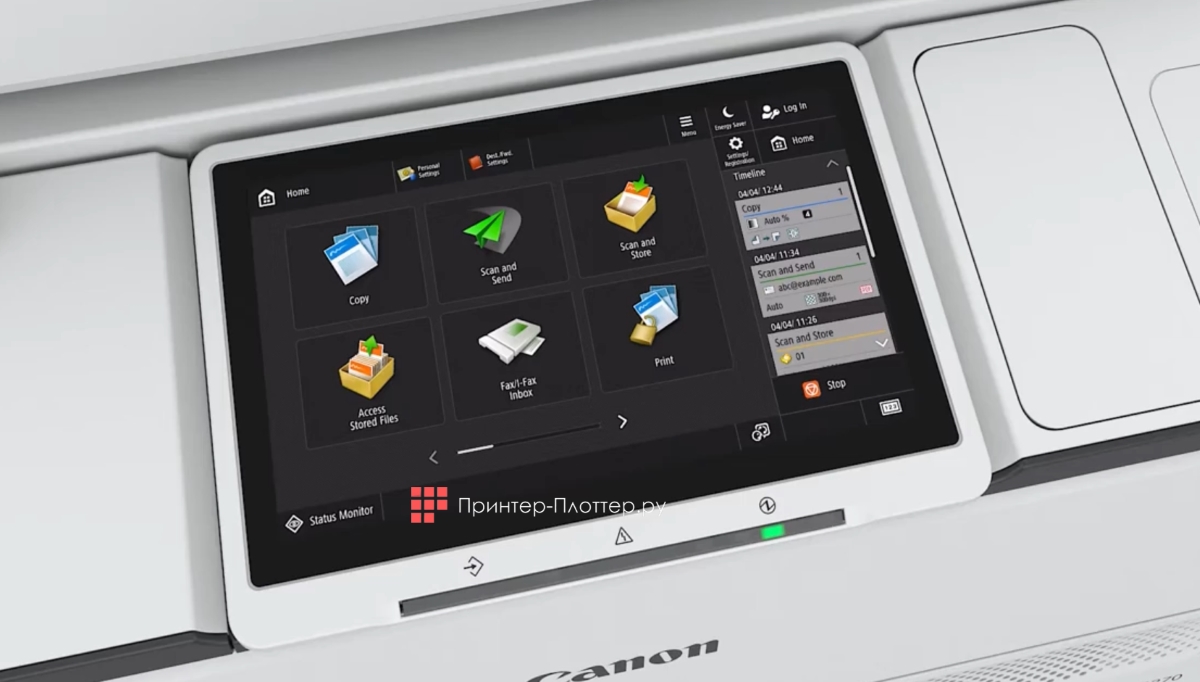 Canon imagePRESS C265. Удобство в использовании