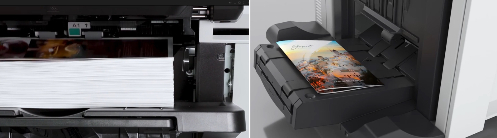 Canon imagePRESS C265. Возможности финишной обработки