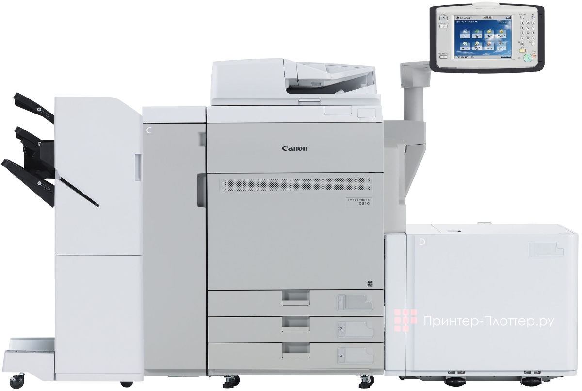 Canon imagePRESS C810 EcoLine + лоток + финишер + контроллер. На выгодных условиях