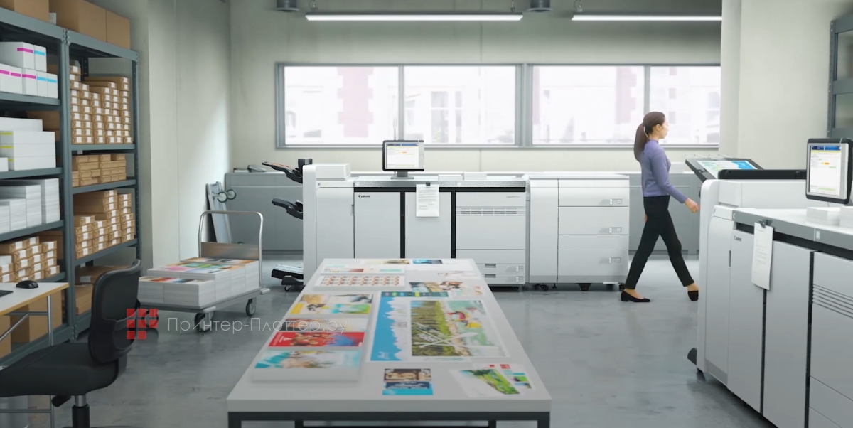 Canon imagePRESS V1000. Применение