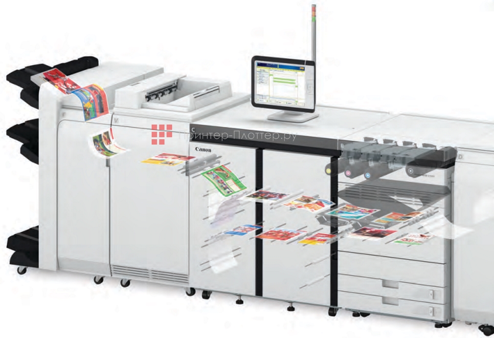 Canon imagePRESS V1000. Технология динамической передачи изображений