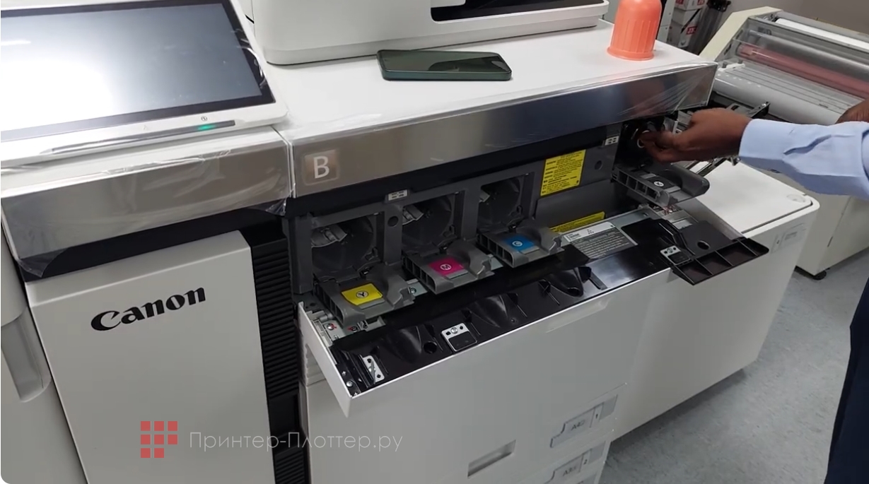 Canon imagePRESS V700. Простое обслуживание