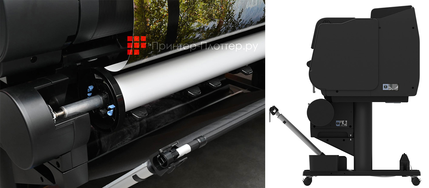 Canon imagePROGRAF GP-4600S. Интеллектуальная система подачи рулонов