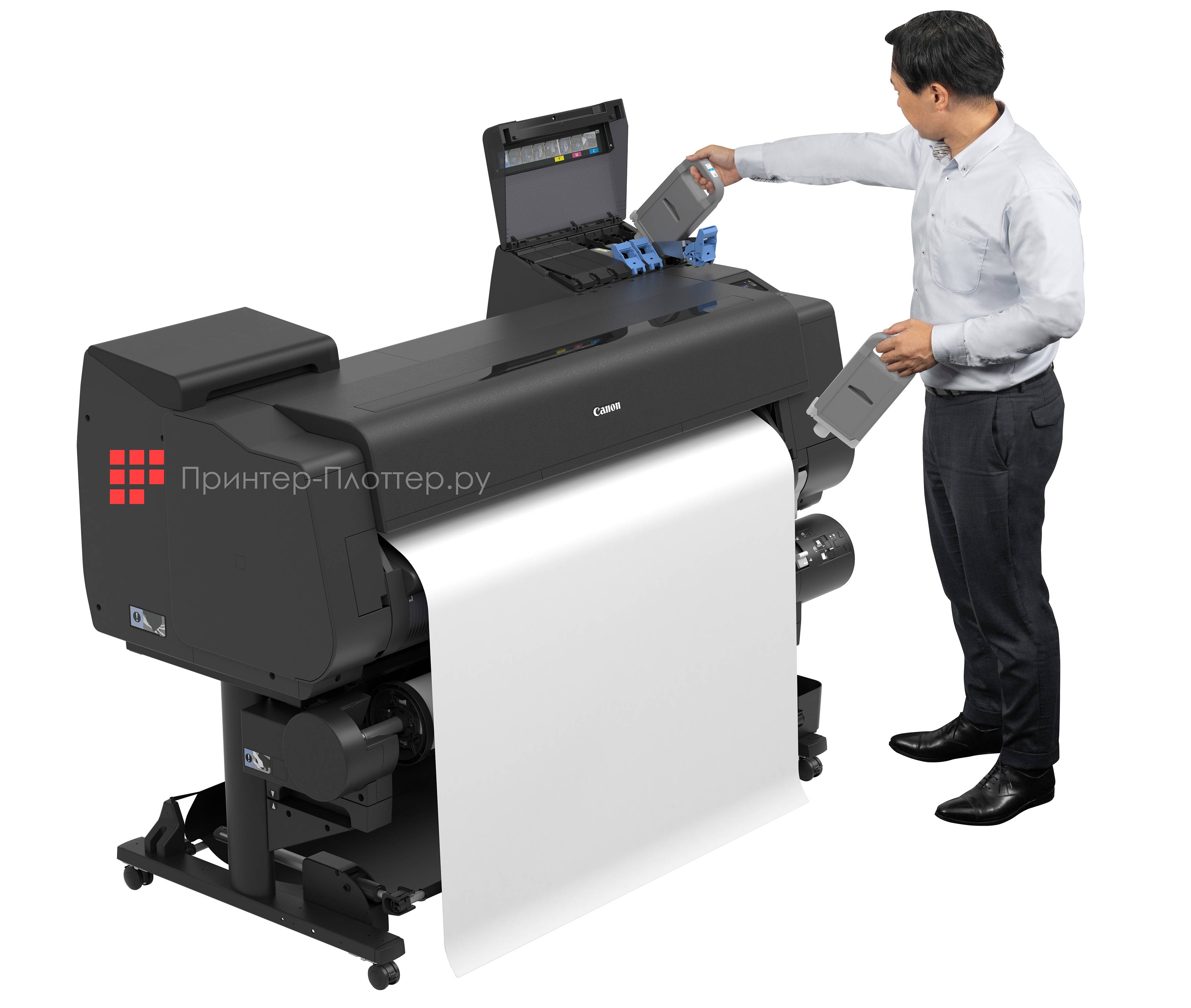 Canon imagePROGRAF GP-4600S. Система быстрой замены чернил