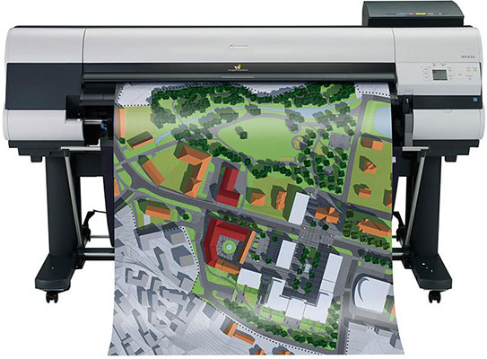 Canon imagePROGRAF iPF830. Удовлетворение требований САПР/ГИС