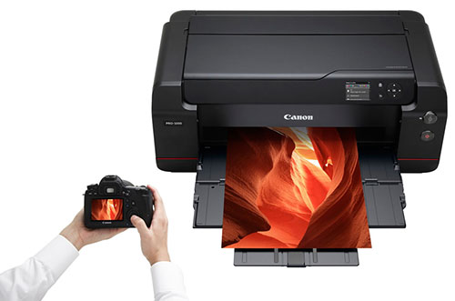 Canon imagePROGRAF PRO-1000. Беспроводная печать