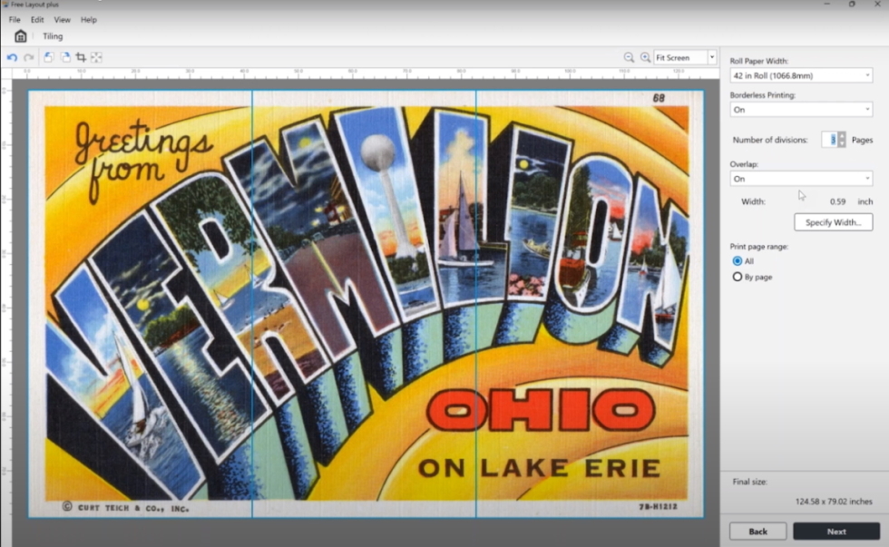 Canon imagePROGRAF iPF PRO-2600. Free Layout Plus