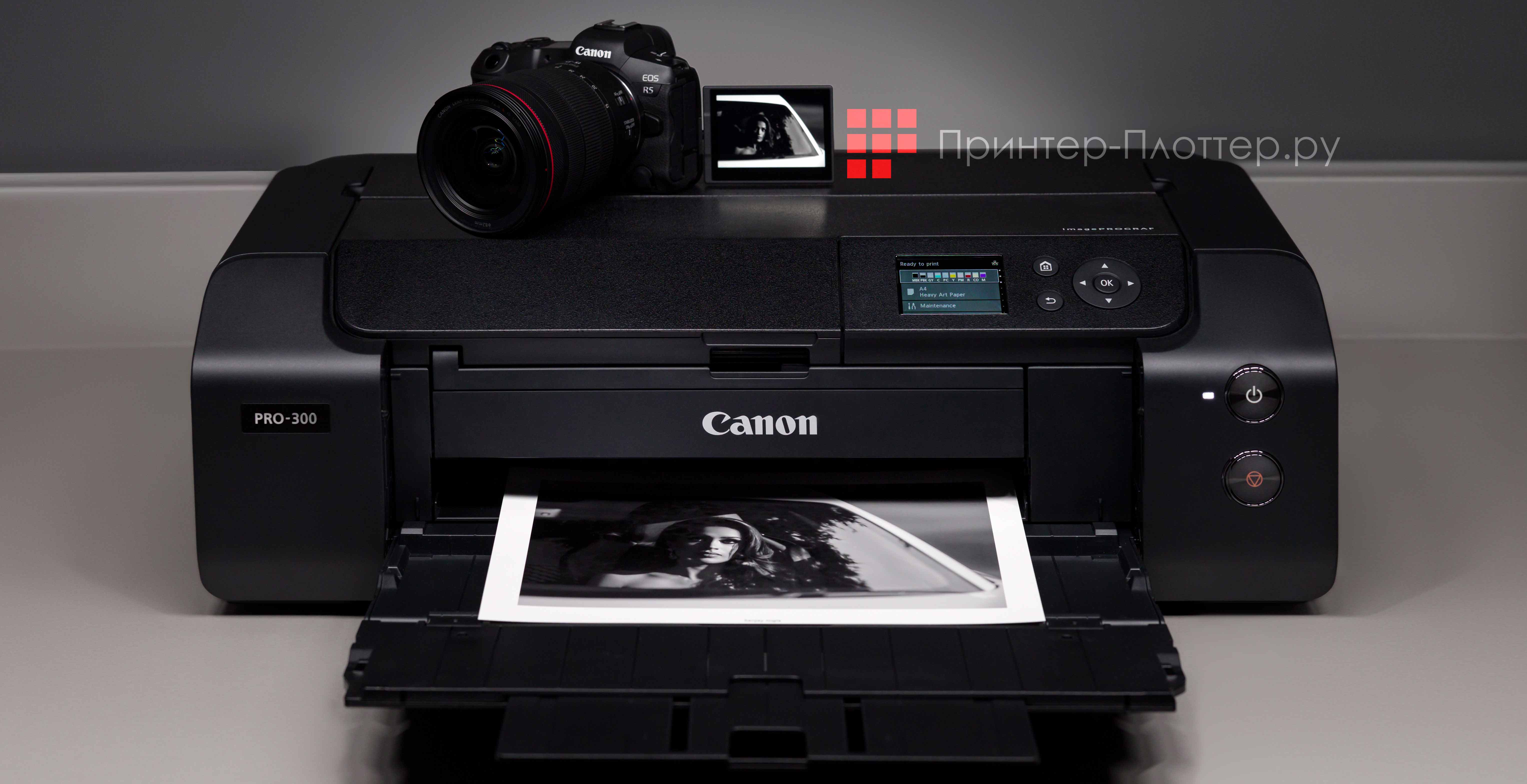 Canon imagePROGRAF PRO-300. Особенности