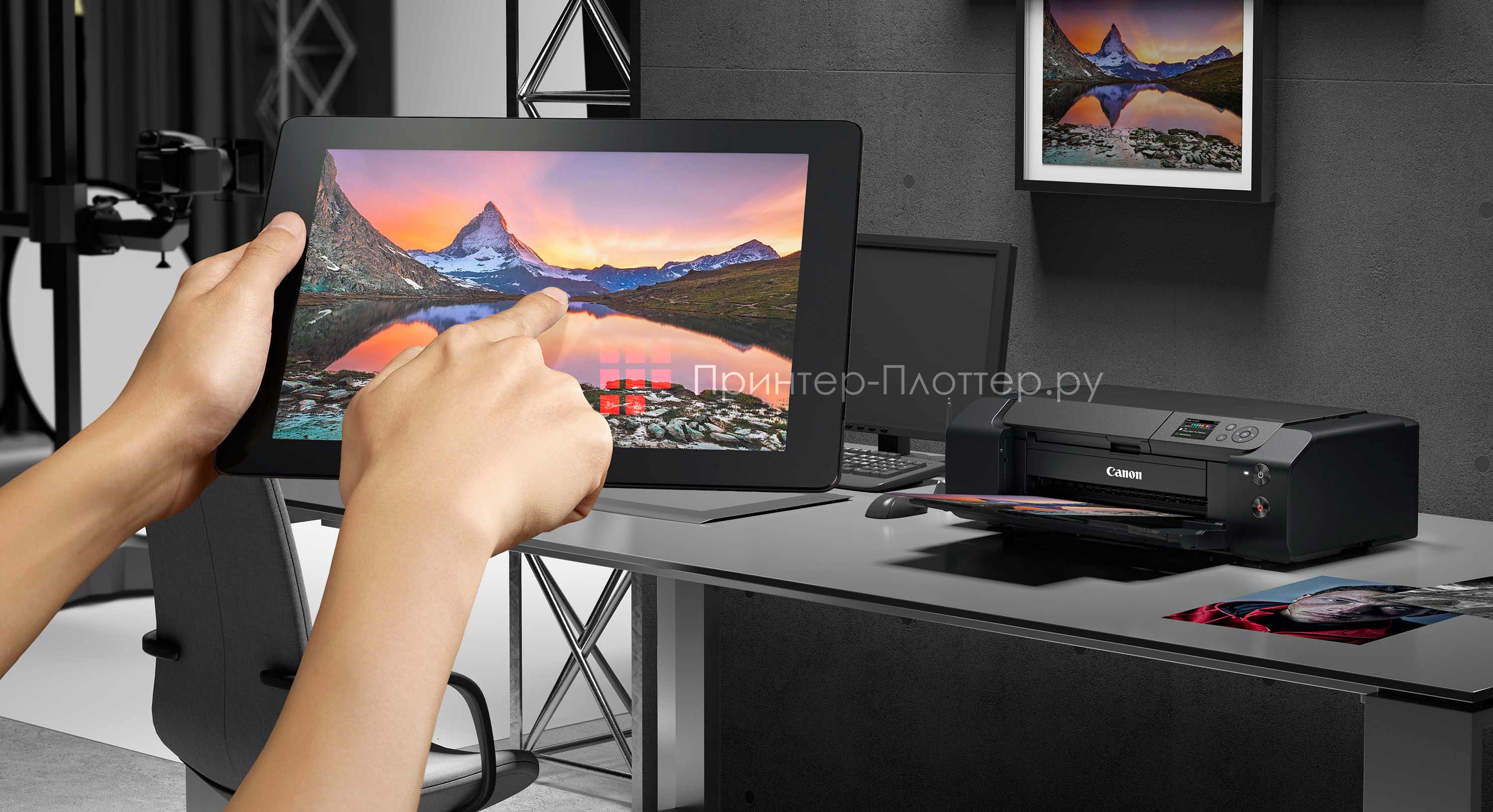 Canon imagePROGRAF PRO-300. Подключение к ПК через Wi-Fi