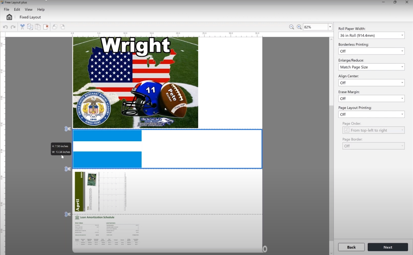 Canon imagePROGRAF iPF PRO-4600. Free Layout Plus