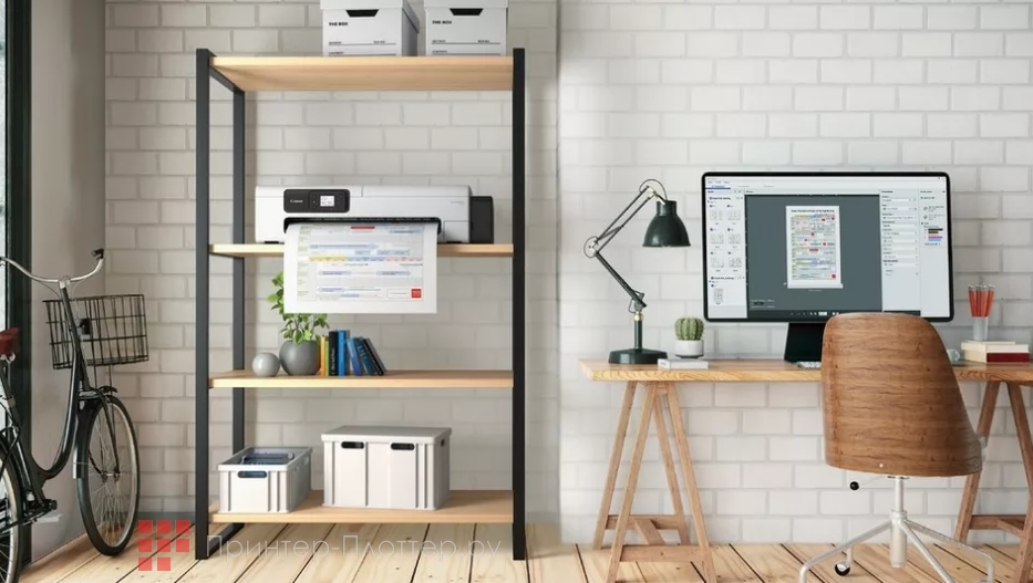 Canon imagePROGRAF TC-21. Гибридная поддержка