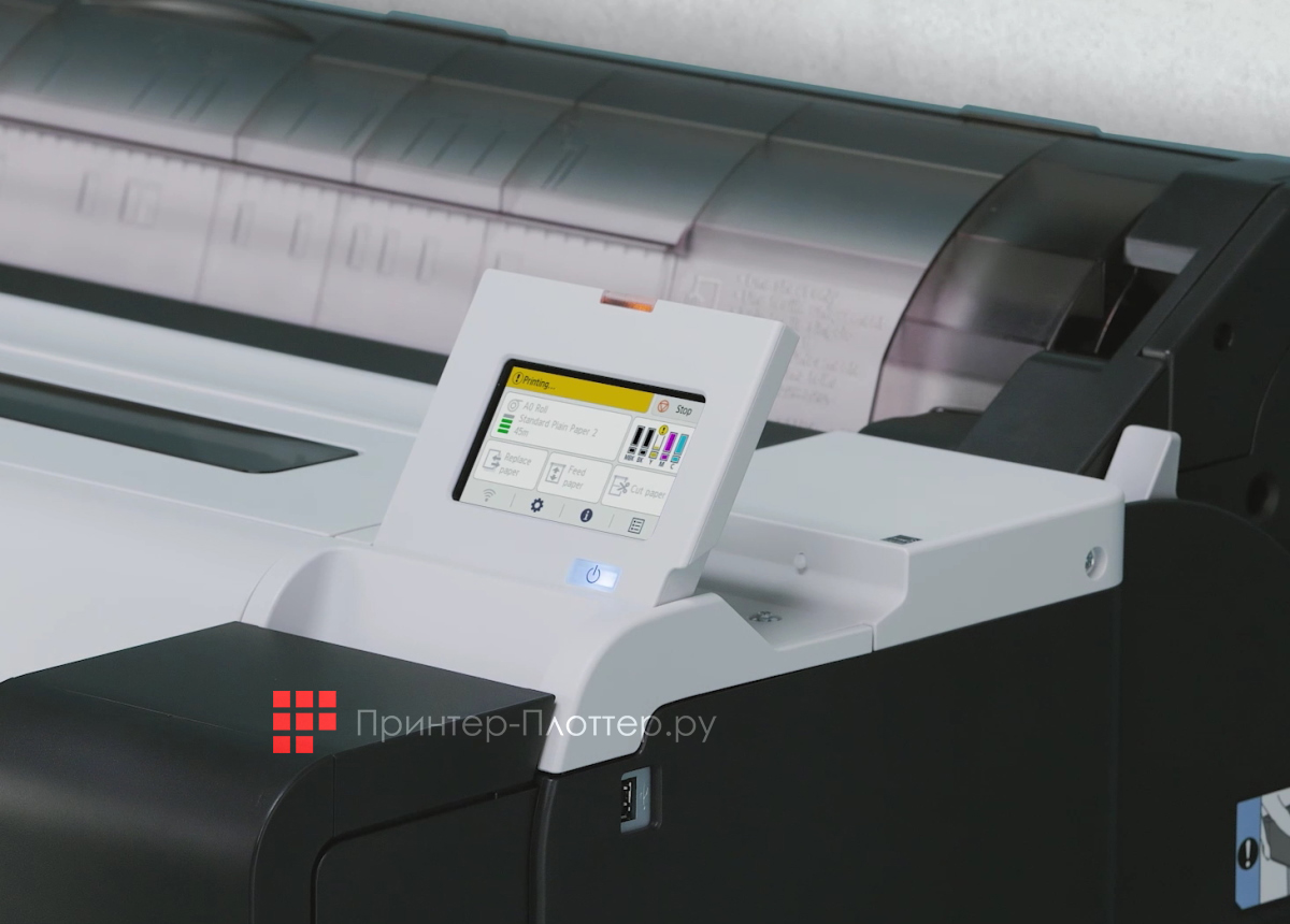 Canon imagePROGRAF TM-255 MFP Lm24. Сенсорная панель управления