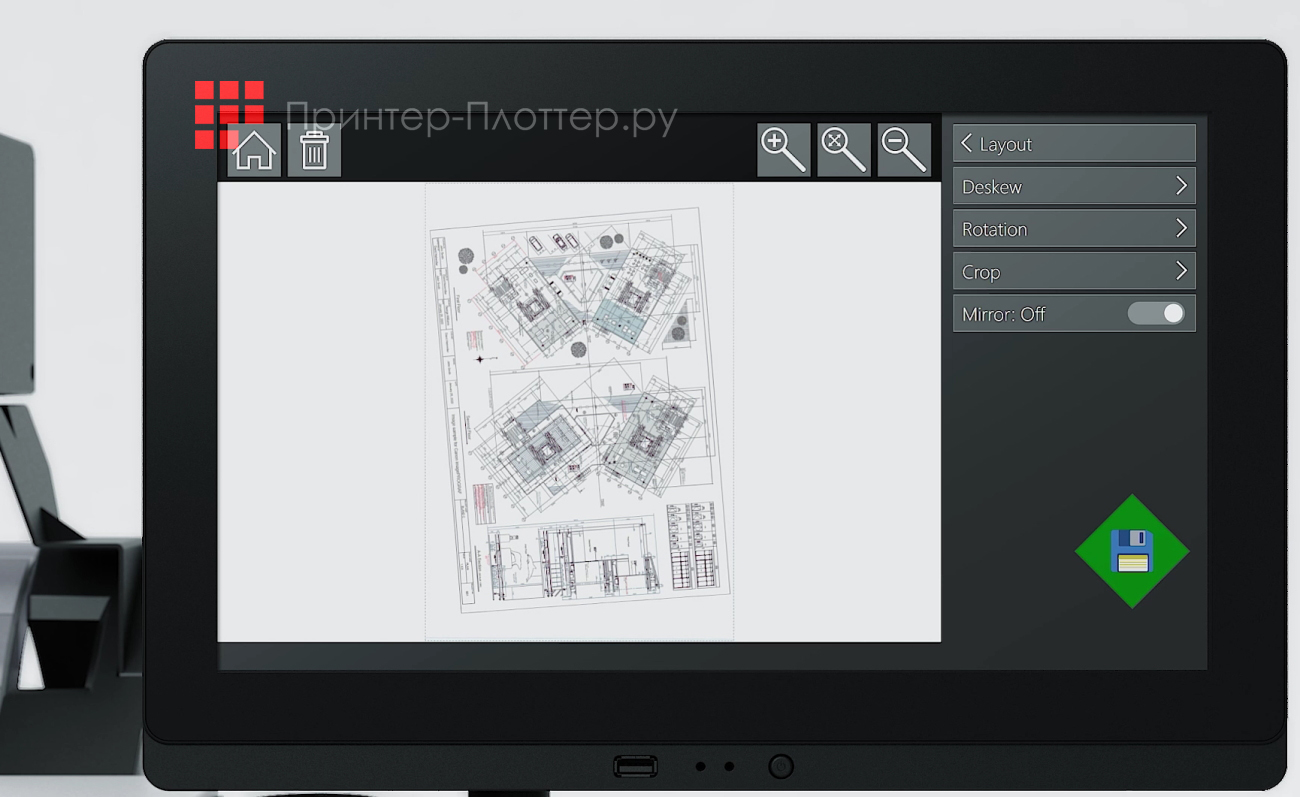 Canon imagePROGRAF TM-350 MFP Z36. Простота использования
