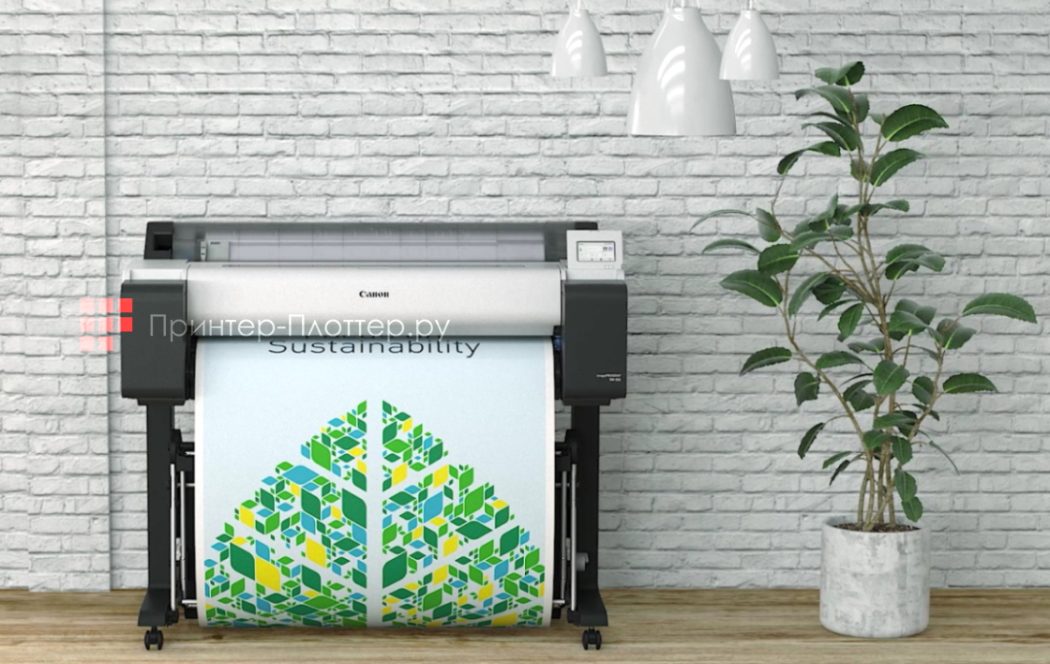 Canon imagePROGRAF TM-350. Экологичное решение