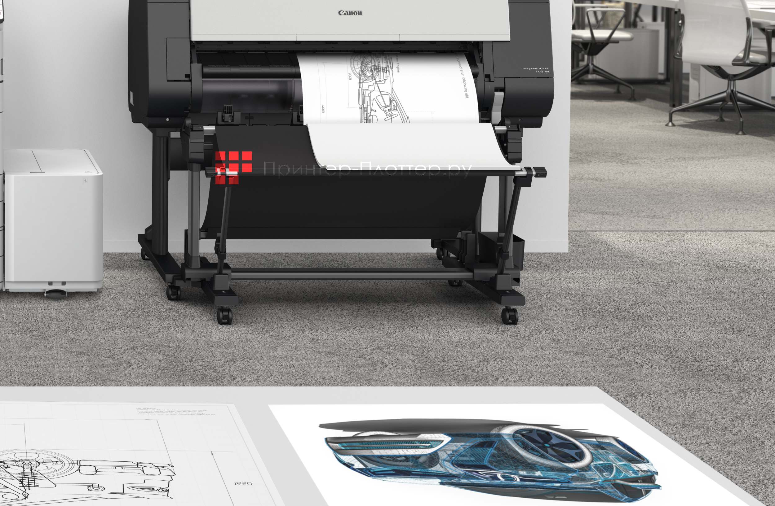 Canon imagePROGRAF TX-3100 + WideTEK 36CL-600 MF1 TX-Edition. Качественные результаты печати и сканирования