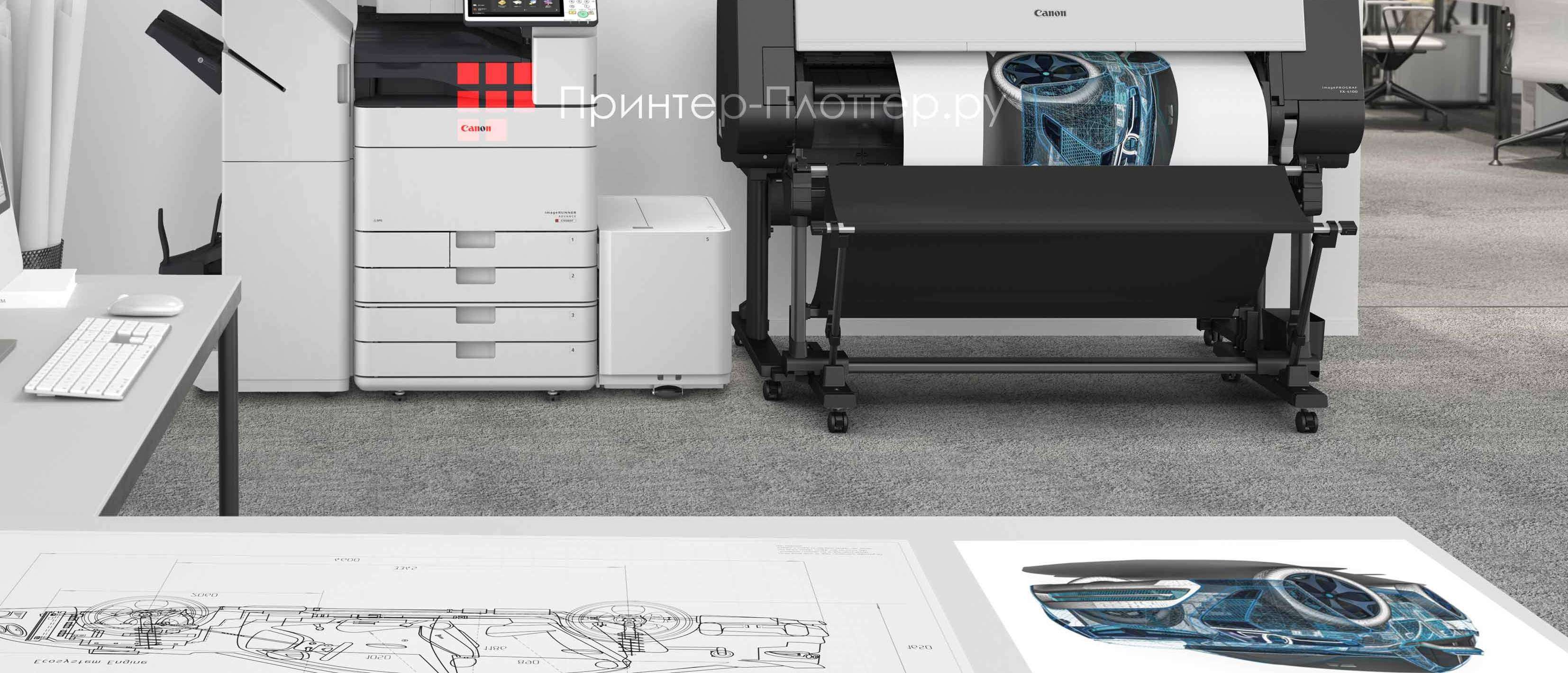 Canon imagePROGRAF TX-4100 + WideTEK 36CL-600 MF1 TX-Edition. Быстрая печать чертежей