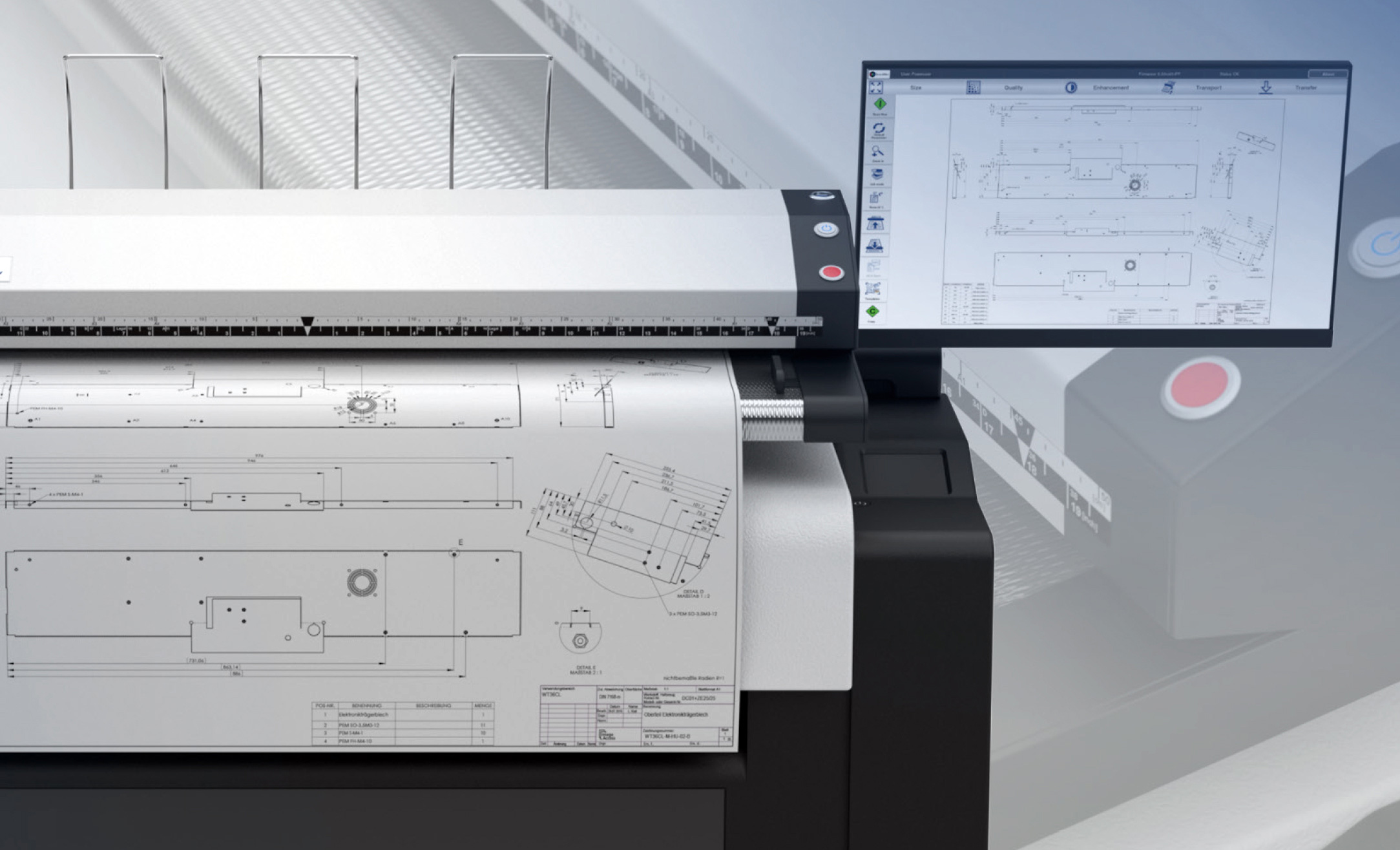 Canon imagePROGRAF TX-4200 и WideTEK. Функции сканера