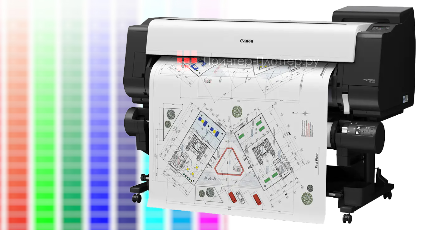 Canon imagePROGRAF TX-4200 и WideTEK. Калибровка цвета