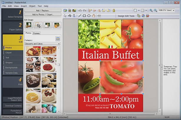 Canon imagePROGRAF TZ-30000. ПО PosterArtist Lite