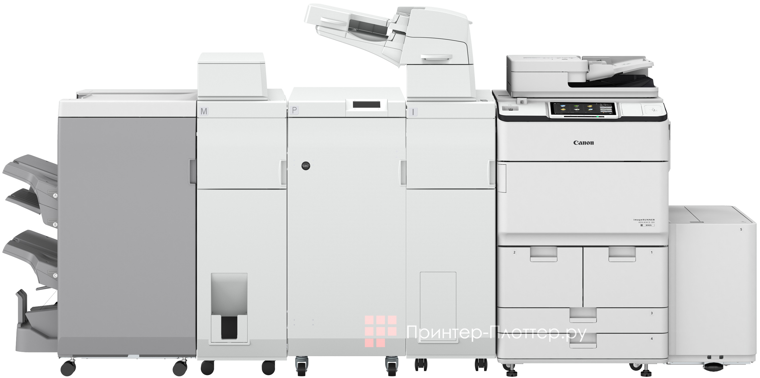 Canon imageRUNNER ADVANCE DX 8995i. Профессиональные возможности финишной обработки