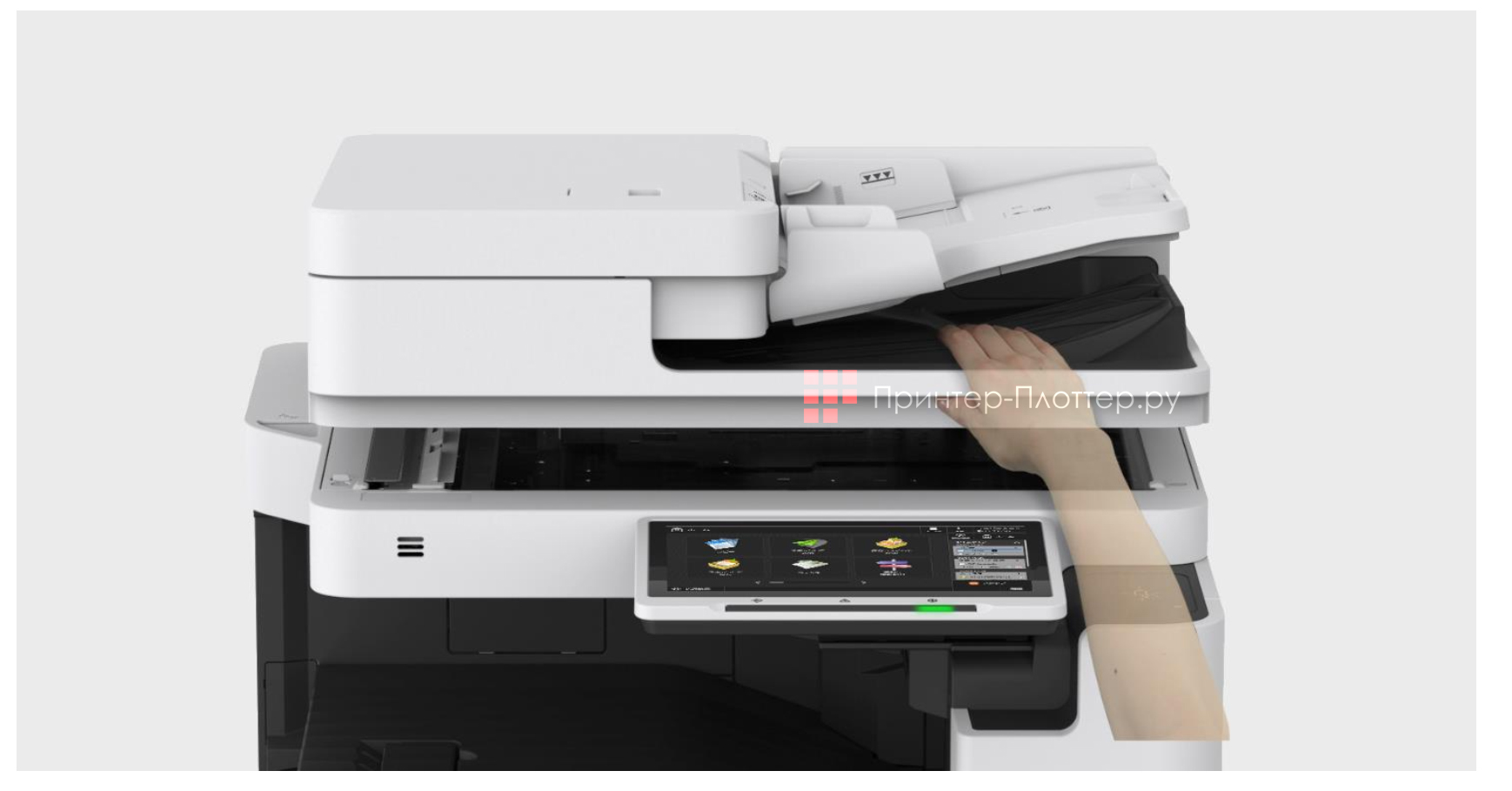 Canon imageRUNNER ADVANCE DX C3725i. Черный лоток автоподатчика