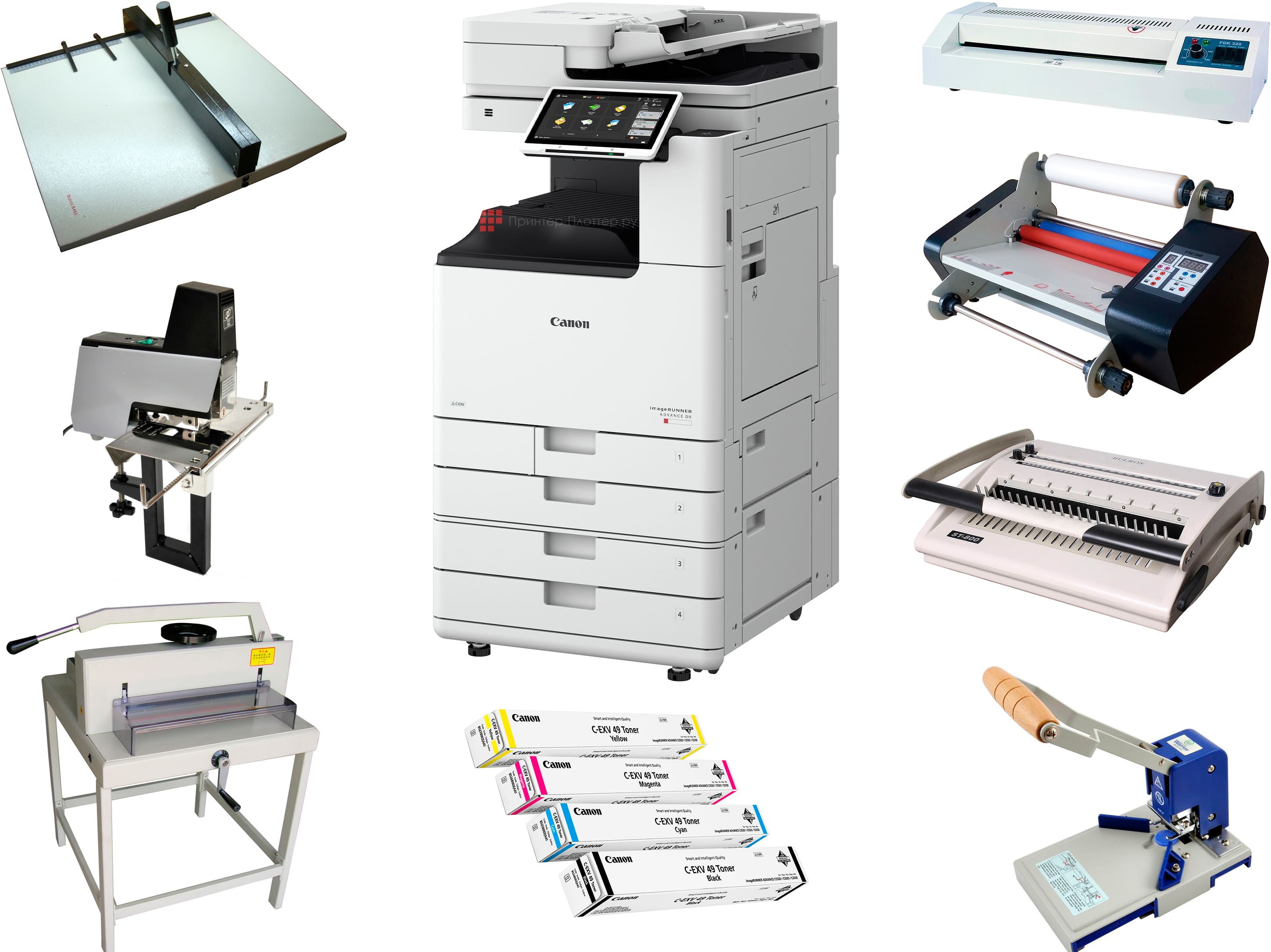 Canon C3822i. Мини-типография