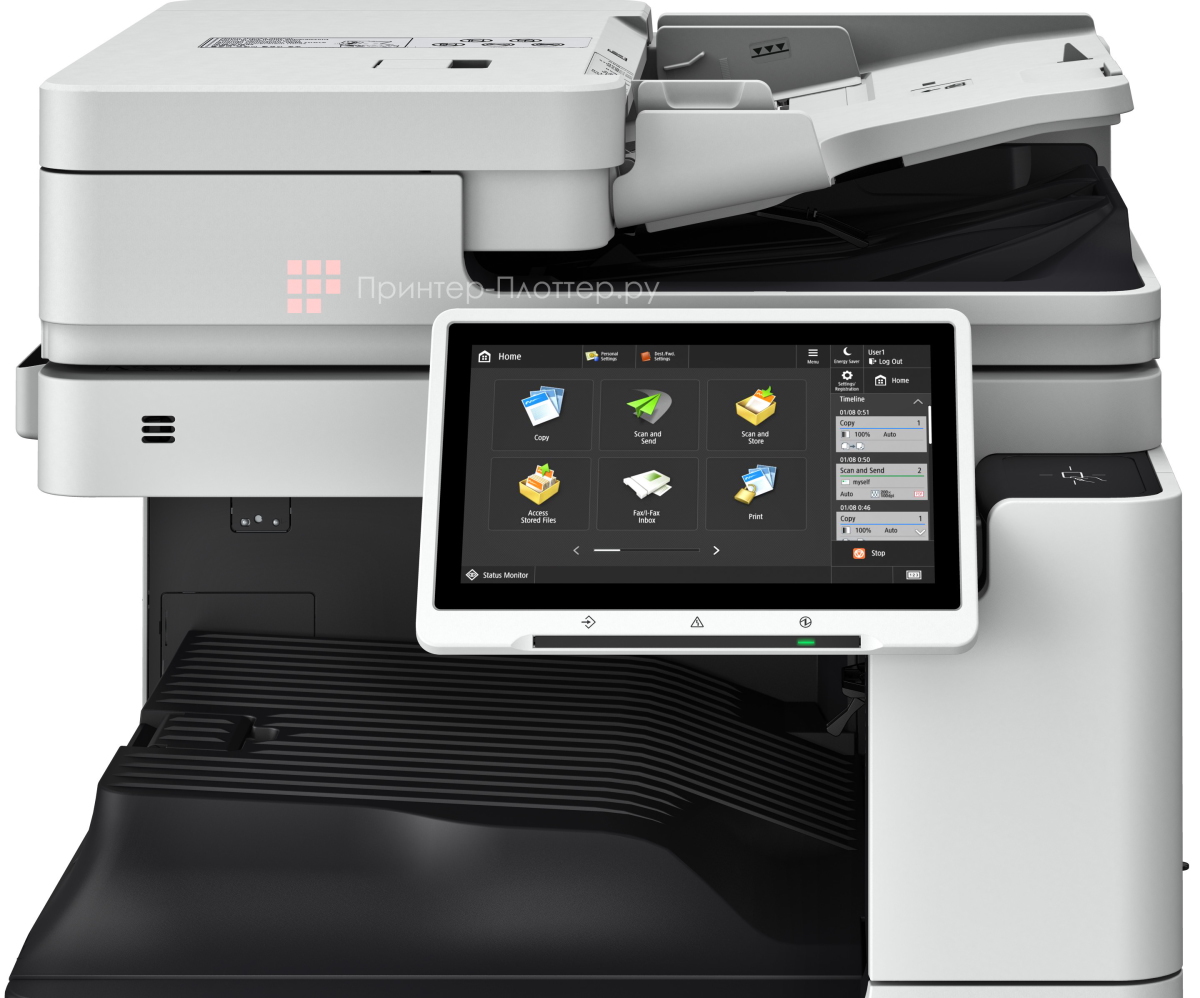 Canon imageRUNNER ADVANCE DX C3922i. Панель управления