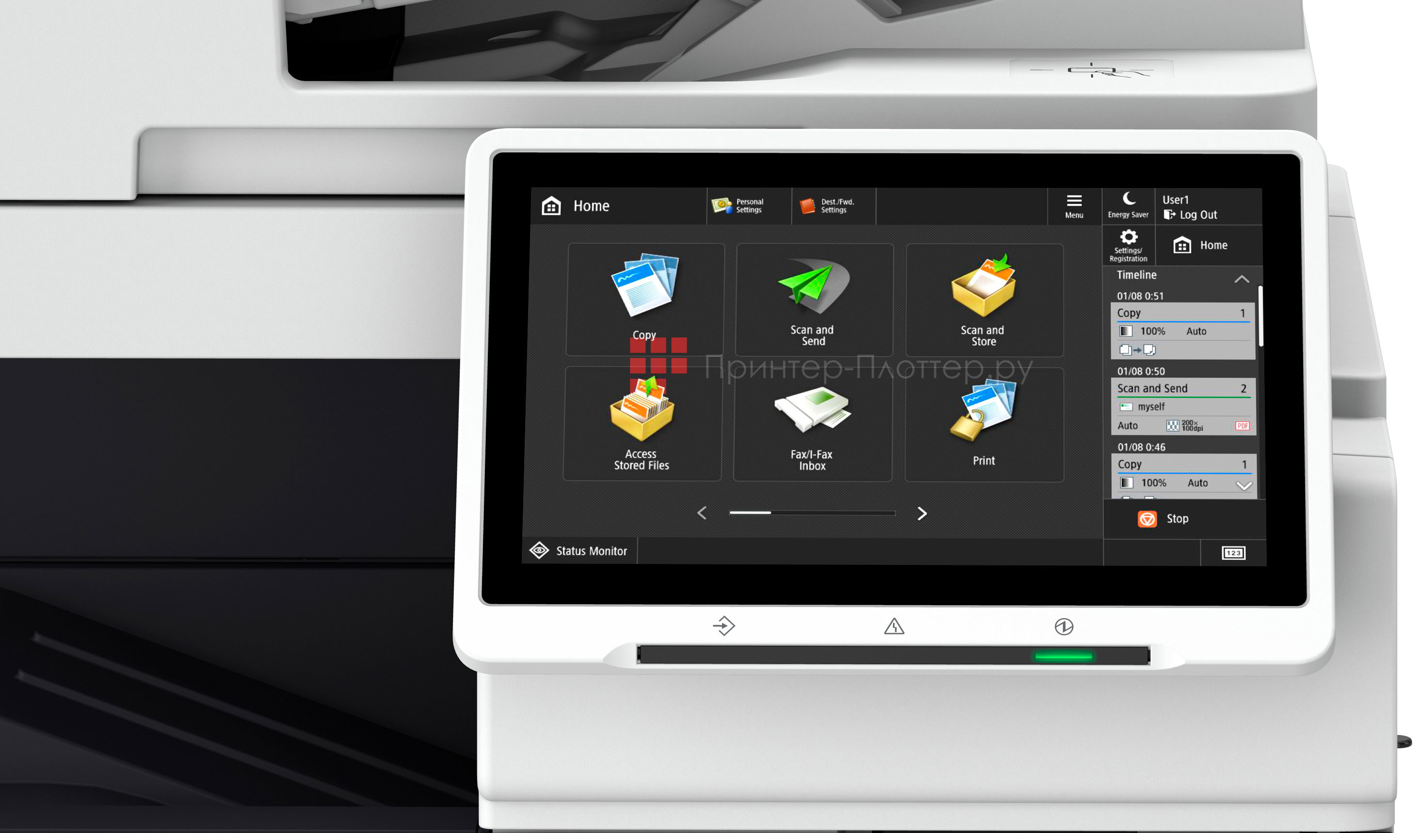 Canon imageRUNNER ADVANCE DX C478iZ. Преимущества