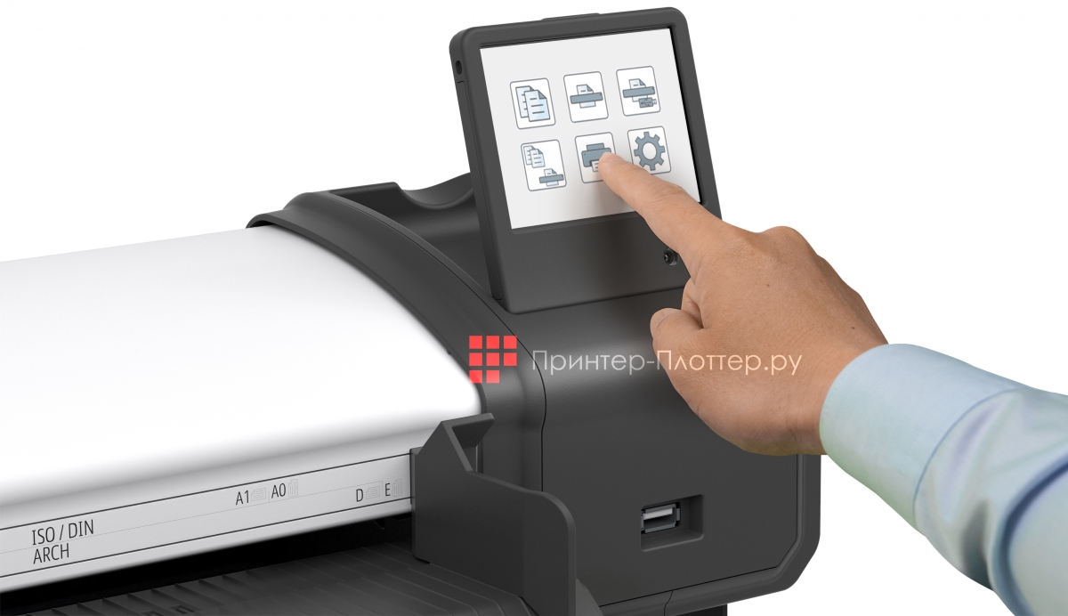 Canon Lm36 Scanner. Сенсорная панель управления