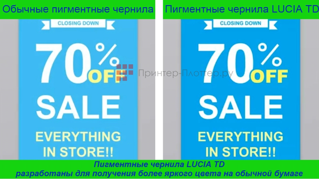 Canon PFI-320 комплект (MBK,BK,C,M,Y). Яркие цвета