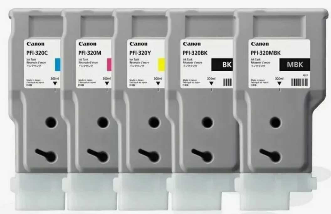 Canon PFI-320 комплект (MBK,BK,C,M,Y)