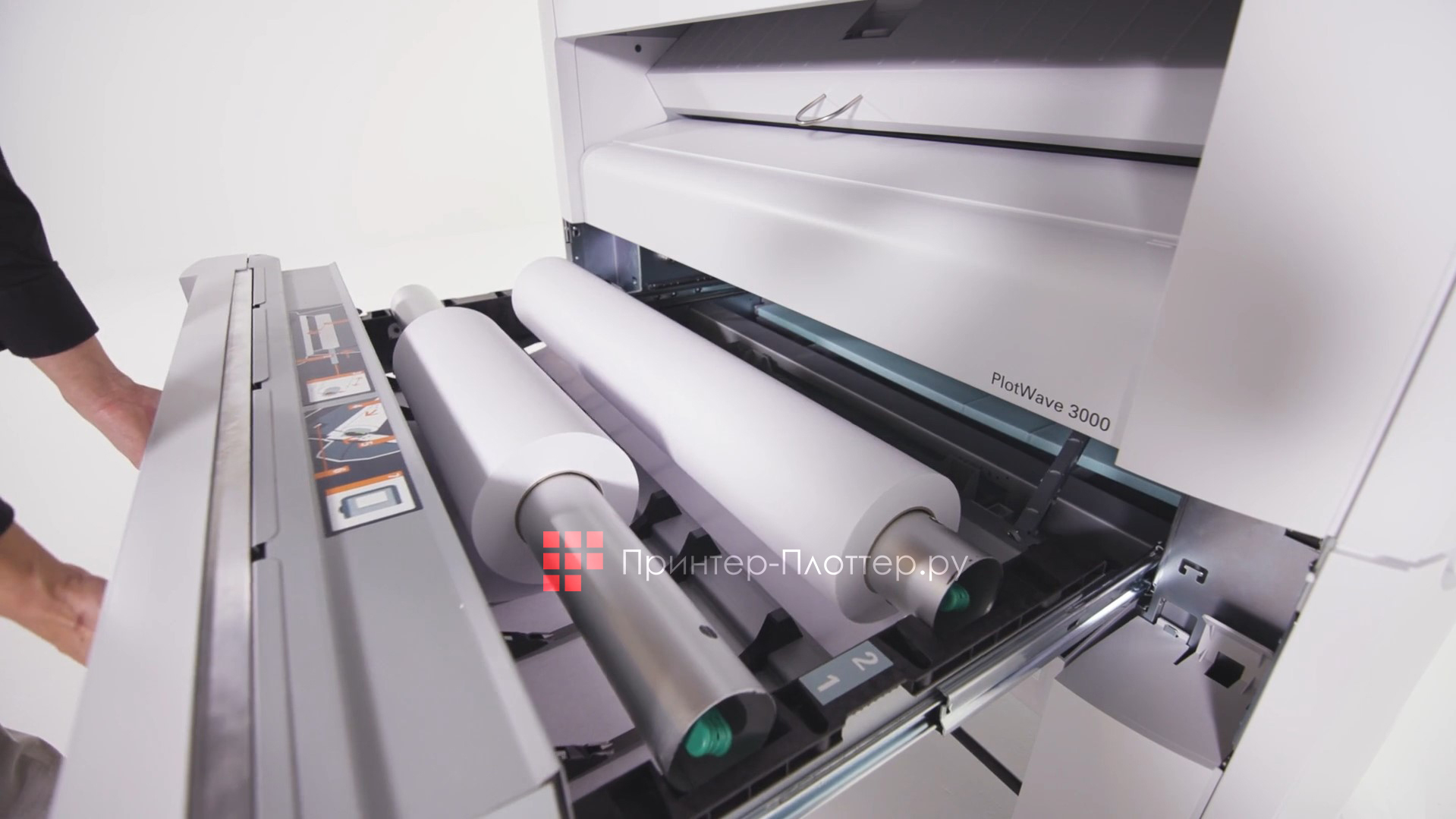 Canon PlotWave 3000 P2R MFP. Работа с бумажными носителями