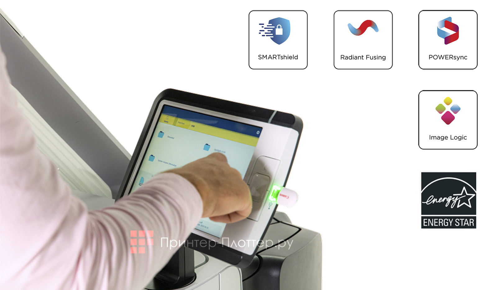 Canon PlotWave 5000 P2R MFP. Экологичность