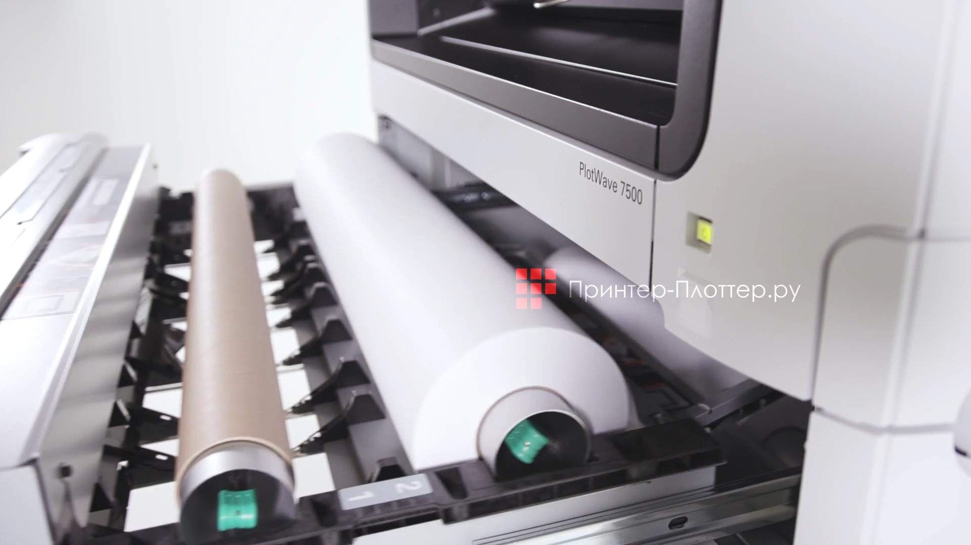 Canon PlotWave 7500 Printer. Работа с бумажными носителями