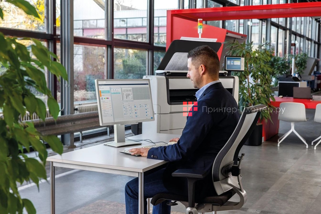 Canon PlotWave T35 P1R MFP. ПО для управления рабочими процессами