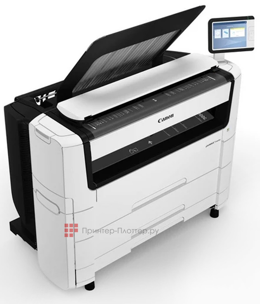 Canon PlotWave T55 P2R MFP. Особенности сканера